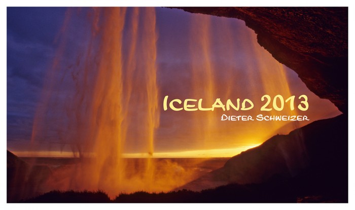 Titelbild Kalender 2013 Seljalandsfoss