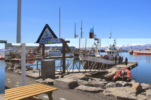 Husavik Hafen.