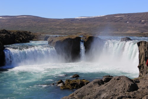 Der Godafoss.