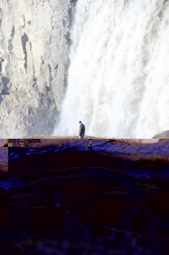 Ich vorm Detifoss