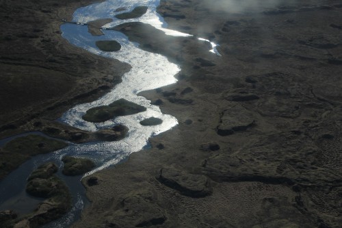 Zufluss zum Myvatn-See.