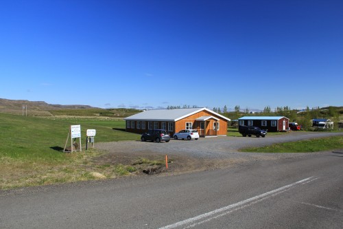 Der Campingplatz in Egilsstadir