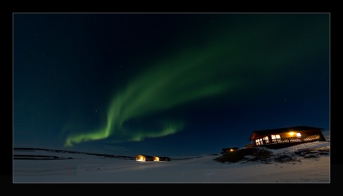 Nordlicht am Myvatn