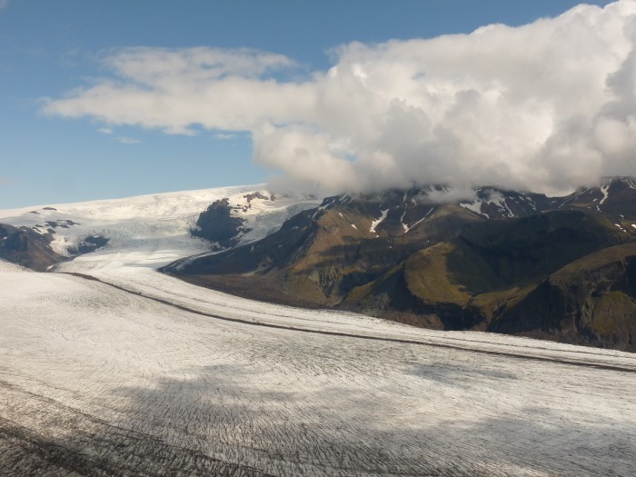 Blick auf den Skaftafellsjökull